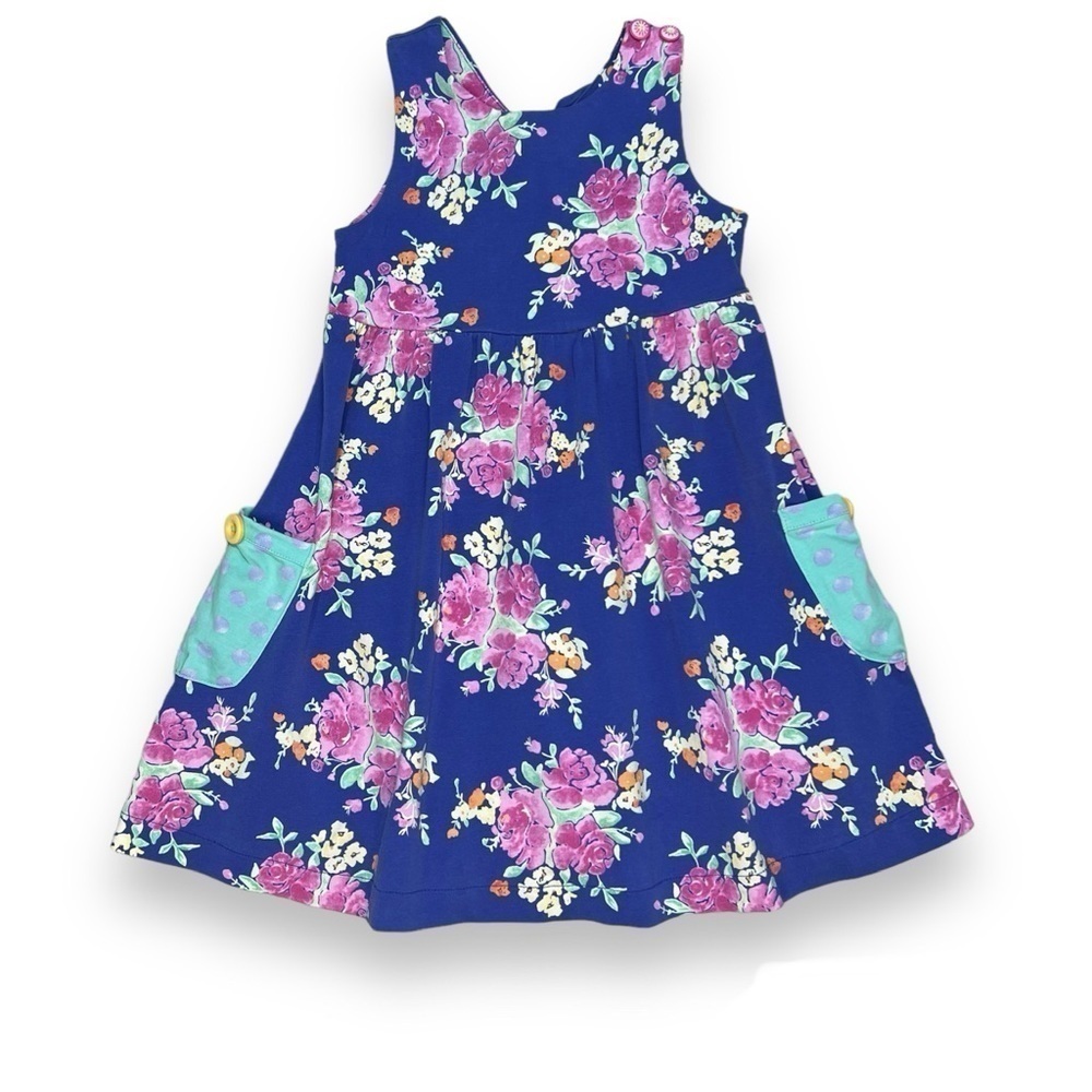 Matilda Jane Girls 4 Monkey In The Middle Floral Dress The Adventure Begins